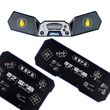 Polaoyi Timer Pad Speeding Race Timer Treningsmatte Speed Cube Leker