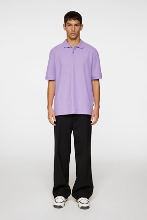 J.Lindeberg - Trond Polo Pique - Fashion - Purple - Men - XS