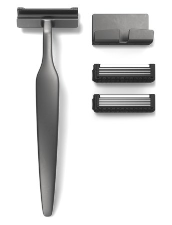 Melle Dusty Razor Kit - Silver - ONE SIZE