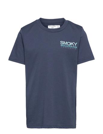 Kids Boys Graphics T-shirt Blå Abercrombie & Fitch