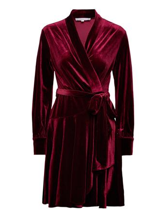 Iza Dress Dresses Party Dresses Burgundy Love Lolita