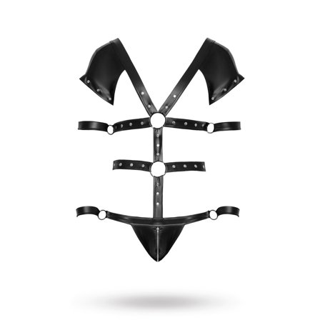 Svenjoyment: Body with 4 restraints in a set - Vuxen: Sexy klær til ham