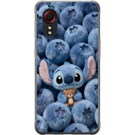 Kompatibel Mobilcover til Samsung Galaxy Xcover 5 Lady Gaga minimalistisk plakat med guitar og monokrom design