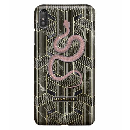 Iphone Xs Max Marvêlle Magnetiskt Skal Golden Geometry Multifärg