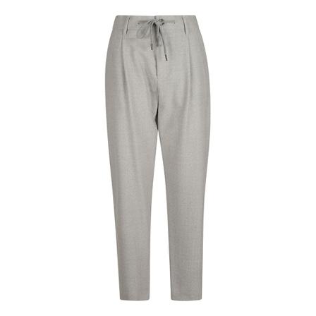 Eleventy, Tapered Trousers Grijs, Dames, Maat:L