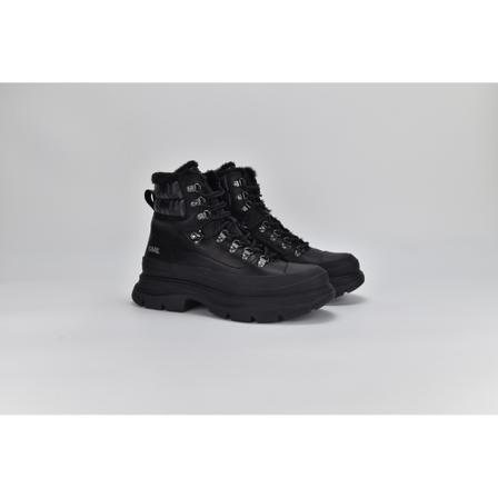 Karl Lagerfeld Lunar Monogram Hiker Sort, Herre Støvler, Størrelse: 41 EU