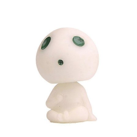 Miyazaki Prinsessa Mononoke Kodama Puuhenki Figuurit Studio Ghibli Mini Säästölipas Toimintahahmo Lelumallisto (FMY)