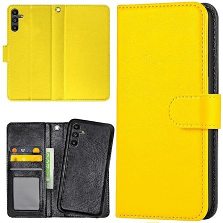 Samsung Galaxy S24 FE - Plånboksfodral/Skal Gul
