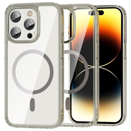 ColorPop iPhone 14 Pro Skal CH MagSafe Transparent/Titanium