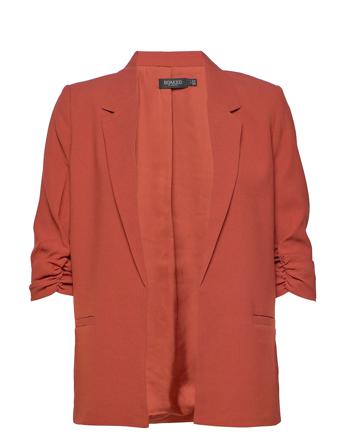 Slshirley Blazer Blazers Single Breasted Blazers Orange Soaked In Luxury