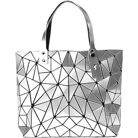 Kvinnor Holografisk Laser Kuvert Koppling Handväska Axelväska Tote