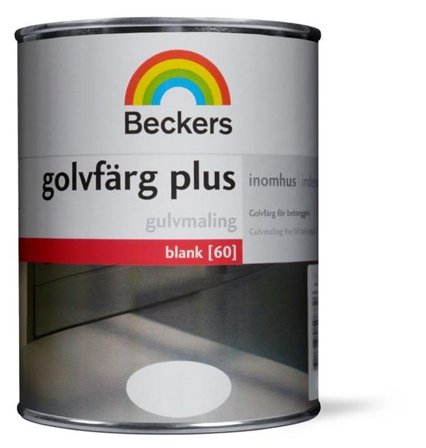 Beckers Golvfärg, Plus blank, 1L, Valfri kulör, Färg & tapeter