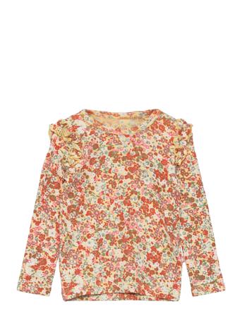 Emma T-shirts Long-sleeved T-shirts Monivärinen/Kuvioitu Molo