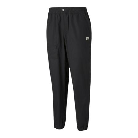 Puma, Sweatpants Zwart, Heren, Maat:L,Katoen