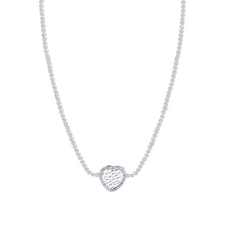 Kvinnors Tone Vintage Glitz Hänge Halsband