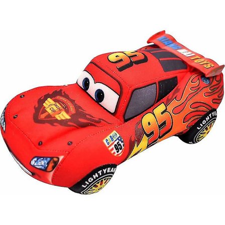 2024, Blixten Mcqueen Plyschleksak - Simyron Blixten Mcqueen Plyschleksak Bilar Mjuk Fylld Docka Mjuk Söt Simulering Bilar Plyschleksak 25cm Barnens 