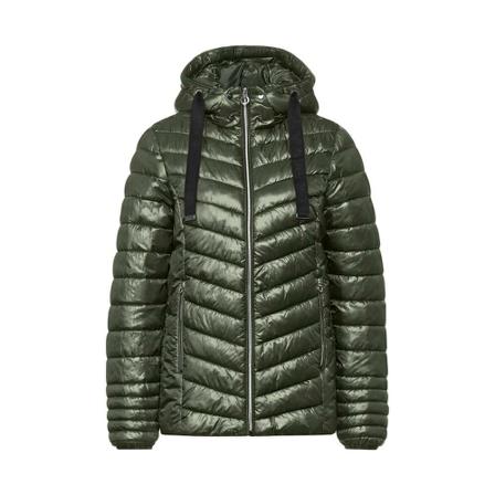 Street One Down Jas , Groen , Dames , Maat: S