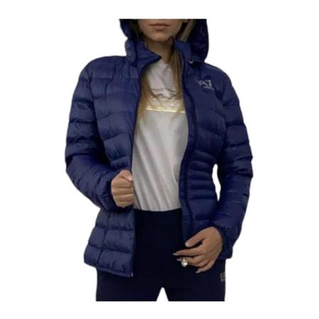 Emporio Armani Ea7, Jackets Blauw, Dames, Maat:M