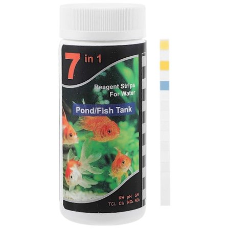 1 Flaske Akvarievandstester Pool Fisketank Teststrimmel Professionel Fisketank Tester
