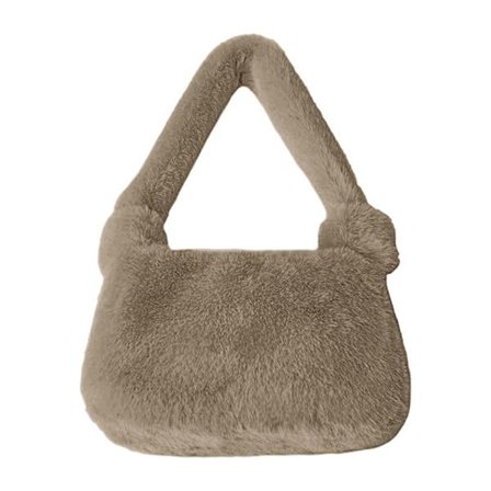 Firkantet Taske Håndtaske KAFFE