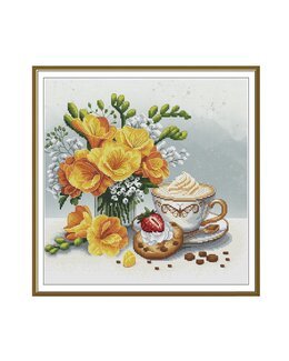 Broderikit Tavla Morgonglädje