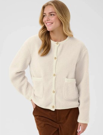 Cream Cranolis Cardigan - White - M/L