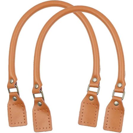 Taske Rem, Læder Håndtaske Håndtag, 1 Par Erstatnings Taske Håndtag