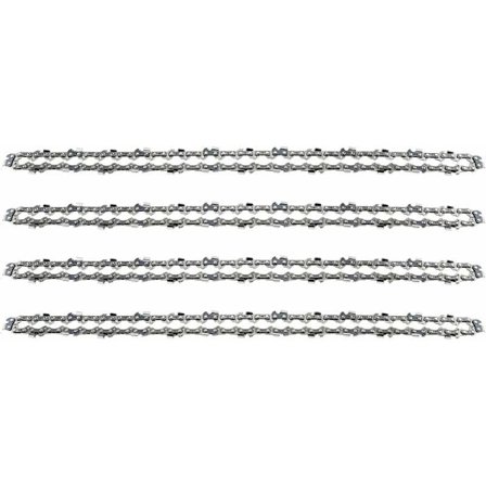 4 kpl 16" (40cm) moottorisahan ketjuja 1,3mm 59 vetolenkkiä Sopii Stihl, Dolmar, Husqvarna, Einhell, Bosch, Makita ja muihin