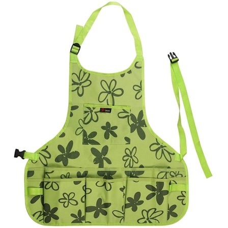 Damträdgårdsförkläde med verktyg, 600D Oxfordtyg trädgårdsförkläde