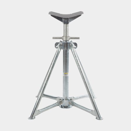 Support de quille Tyresöstöttan LCKg 7, avec tête en V, acier galvanisé, 76 - 99 cm