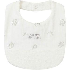 Tartine et Chocolat White Printed Bib One Size - Baby feeding - One size - Beige - Junge