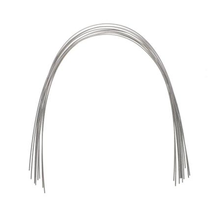 1 Pussi 10 kpl Ni-ti Superelastista Hyperelastista Nikkeli-titaani Ortoosijohtoa Hopeaa 7X6X0.01CM Silver 7X6X0.01CM