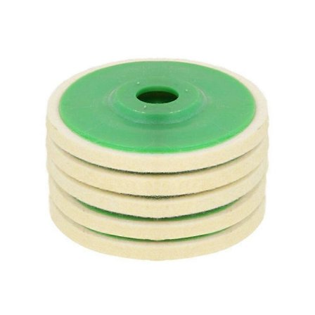 10 st polerskiva ull polerskiva 125mm ull polerskiva filtskiva