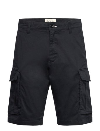 Relaxed Twill Cargo Shorts Black GANT