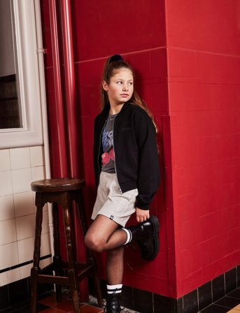 Indian Blue Jeans T-Shirt Cherry - Black - 164