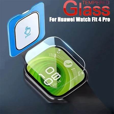1-5 st Härdat Glas kompatibelt Huawei Watch fit 4 pro Tillbehör HD Anti-repa Skärmskydd kompatibelt Huawei Watch fit 4 Pro Film