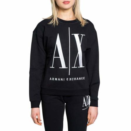 Armani Exchange Sweatshirts ; Hoodies Sort, Dame