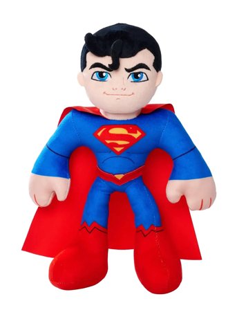 Simba Toys Warner Bros Action Superman Poseable Plush, 25Cm - Multi/patterned - 25 CM