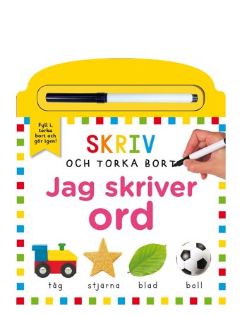 TUKAN | Skriv Och Torka Bort: Jag Skriver Ord | SWEDISH