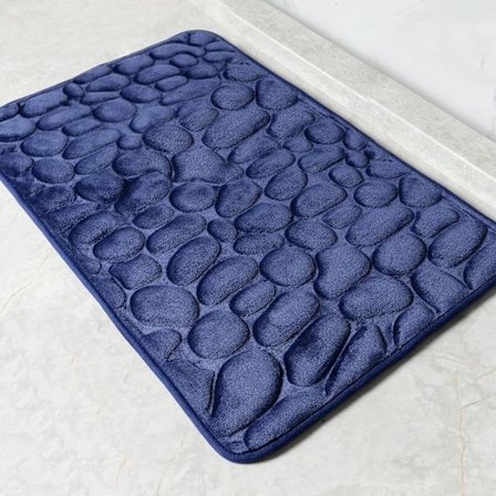 Halkskyddande badrumsmatta i minnesskum, absorberande maskintvättbar badrum