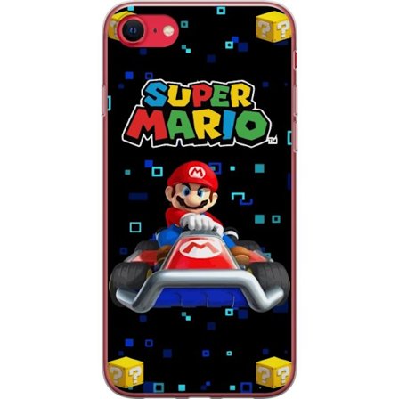 Kompatibelt Mobildeksel til Apple iPhone SE (2022) Super Mario Wonder