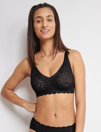 sloggi Sloggi Zero Feel Bliss Soft Bra - Black - S
