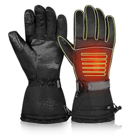 Clispeed 3 niveauer batteridrevne varmehandsker elektriske varme vinterhandsker til skiløb cykling ridning