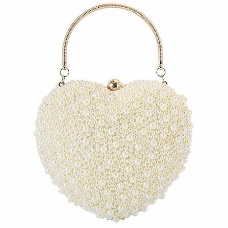 Perle Hjerteformet middagspose