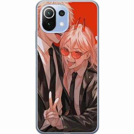 Xiaomi Mi 11 Lite Genomskinligt Skal Chainsaw Man