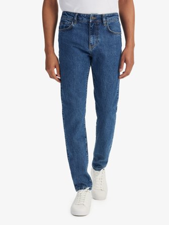 John Henric Men's Blaue Slim Fit Jeans Size 40