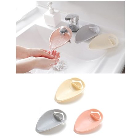 IC 3-pakks kranforlengelse for barn, kranforlengere for barn håndvask, kran baby vaskforlengere vannavleder.