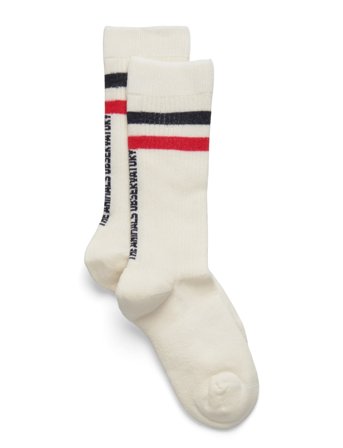 THE ANIMALS OBSERVATORY White Skunk Socks - Cream - 27/30