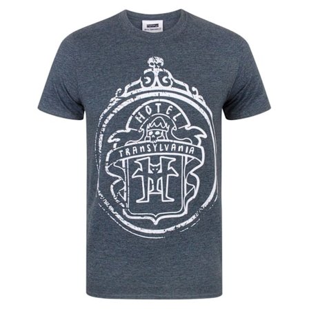 Hotel Transylvania Herr T-shirt med logotyp L Charcoal