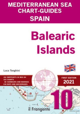 Spain. Balearic Islands. Mediterranean sea chart-guide Luca Tonghini